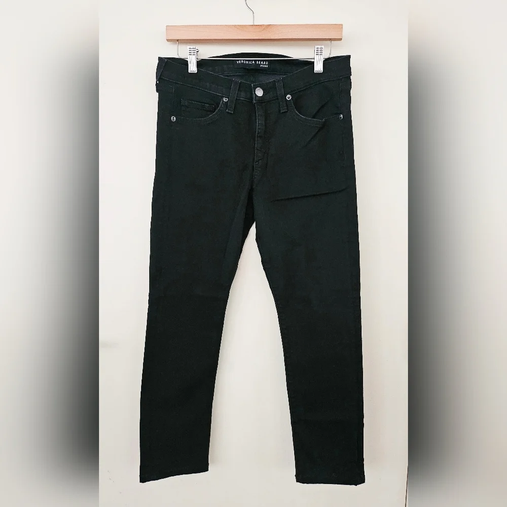 Veronica Beard Brooke 8.5 Black Skinny Jeans - Picture 1 of 10